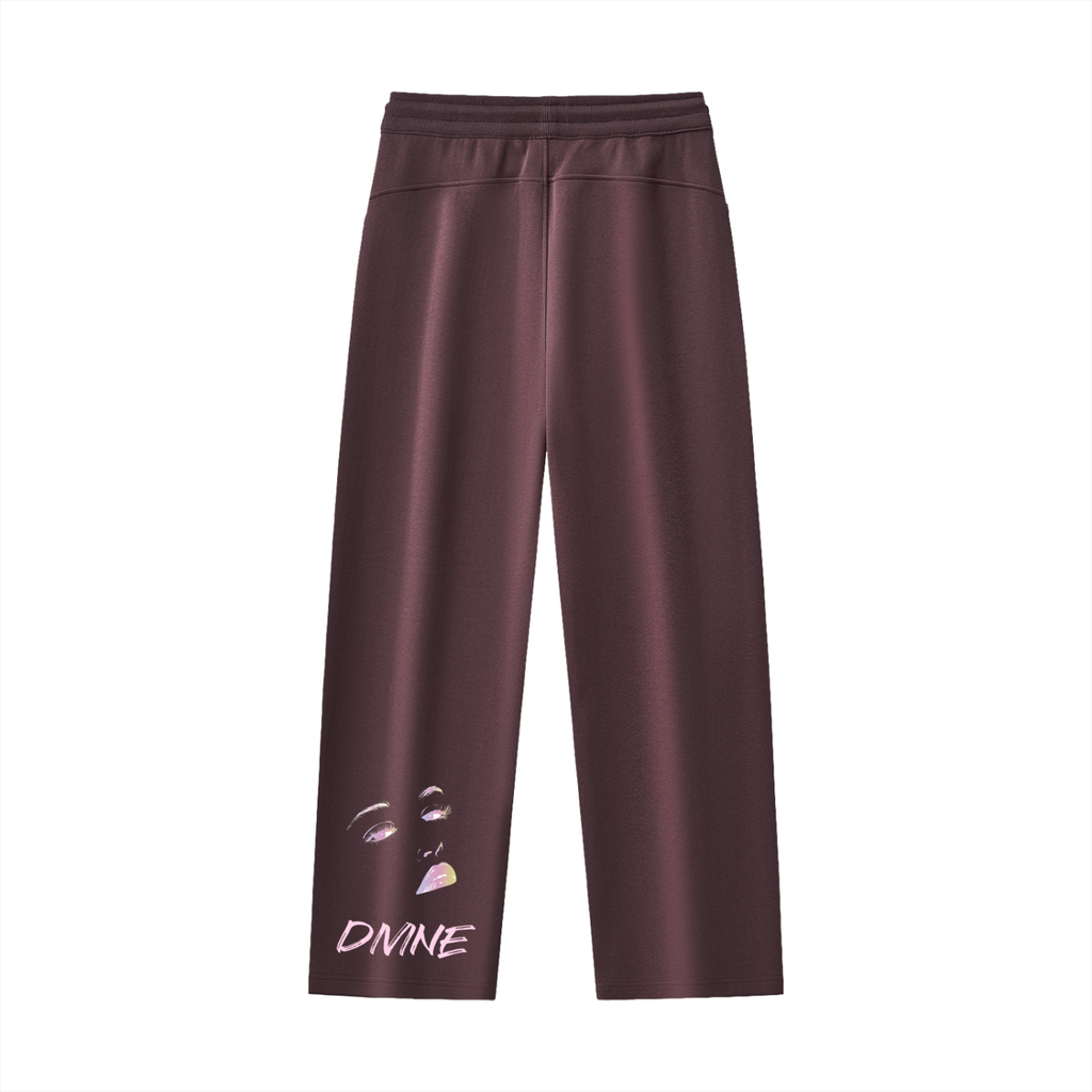 Essential Drawstring Straight-Leg Sweatpants