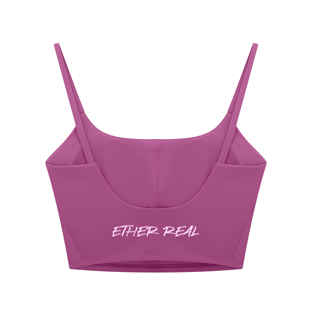 Women's Solid Color Sports Bra