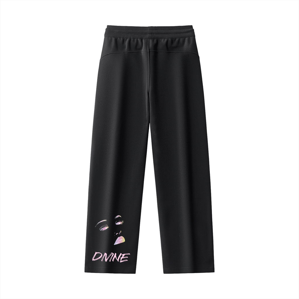 Essential Drawstring Straight-Leg Sweatpants