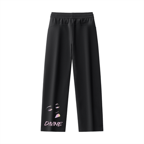 Essential Drawstring Straight-Leg Sweatpants