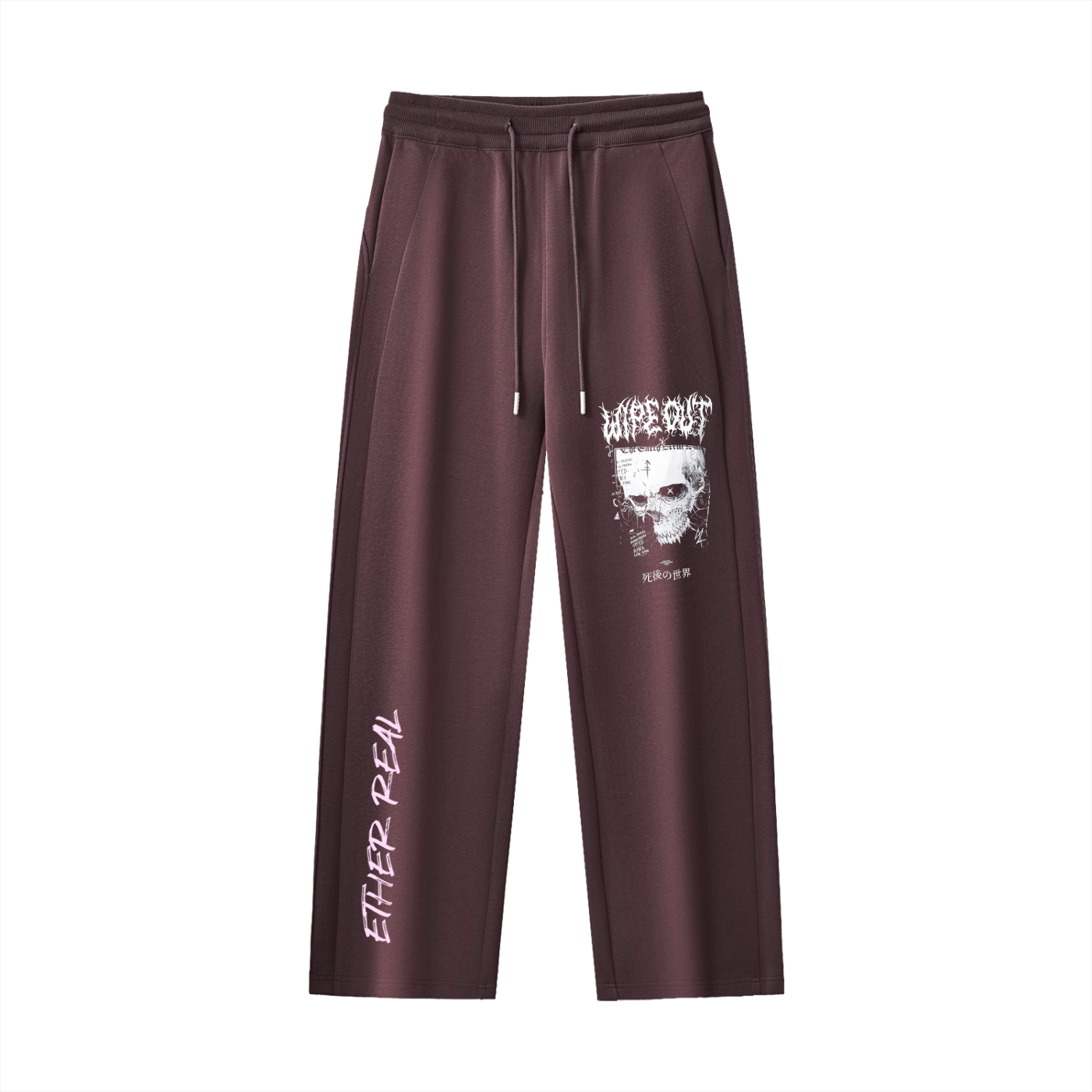Essential Drawstring Straight-Leg Sweatpants