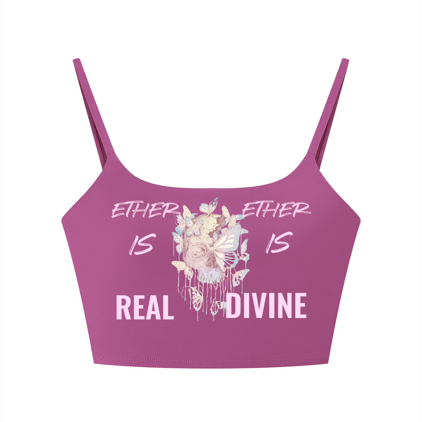 Women's Solid Color Sports Bra