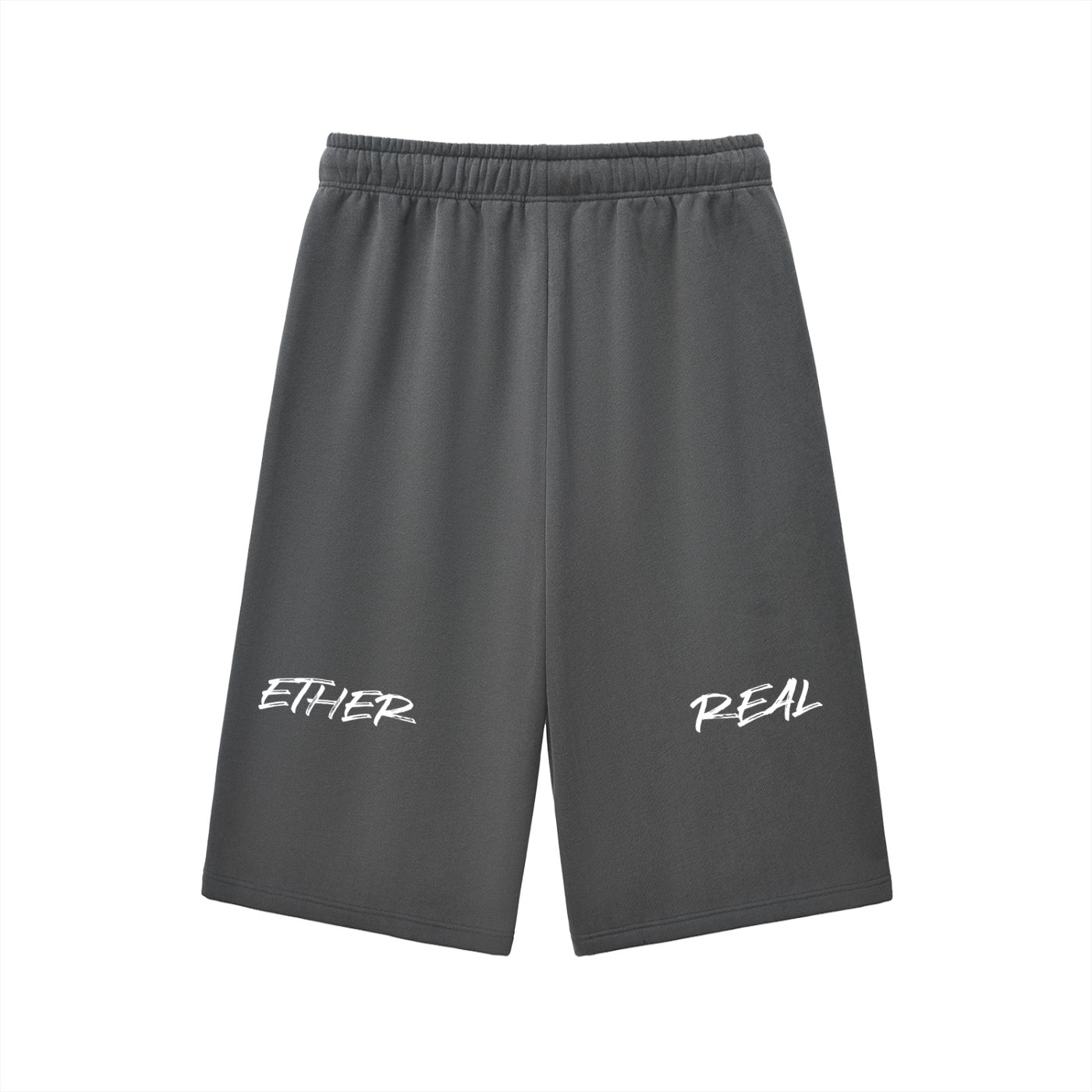 Relaxed Drawstring Three-quarter Sweatpants